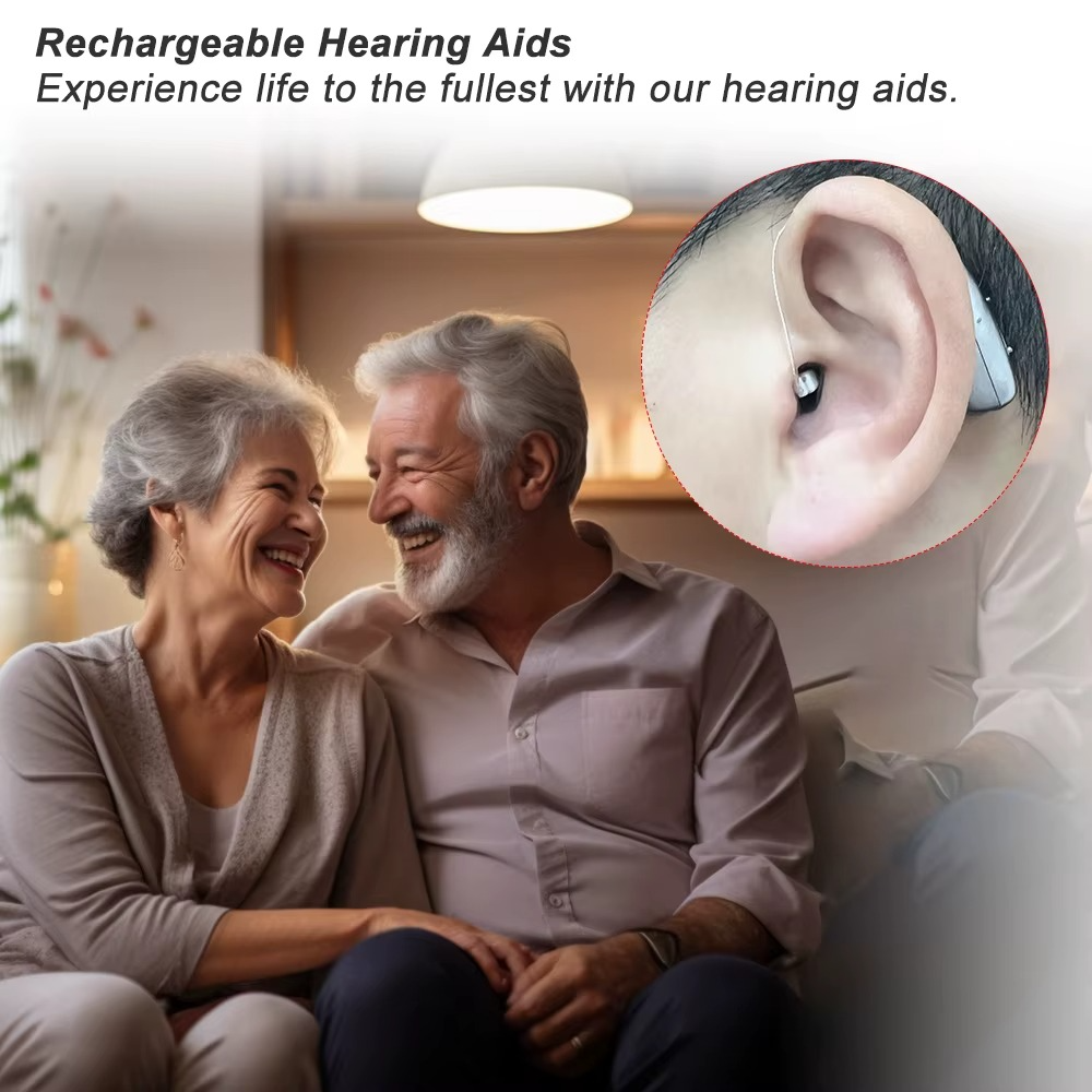 Digital BTE Bluetooth Hearing Aids (App Controlled)